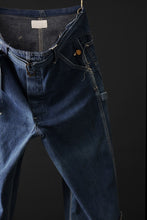 画像をギャラリービューアに読み込む, CHANGES REMAKE PAINTER DENIM PANTS with APRON PARTS (INDIGO #A)