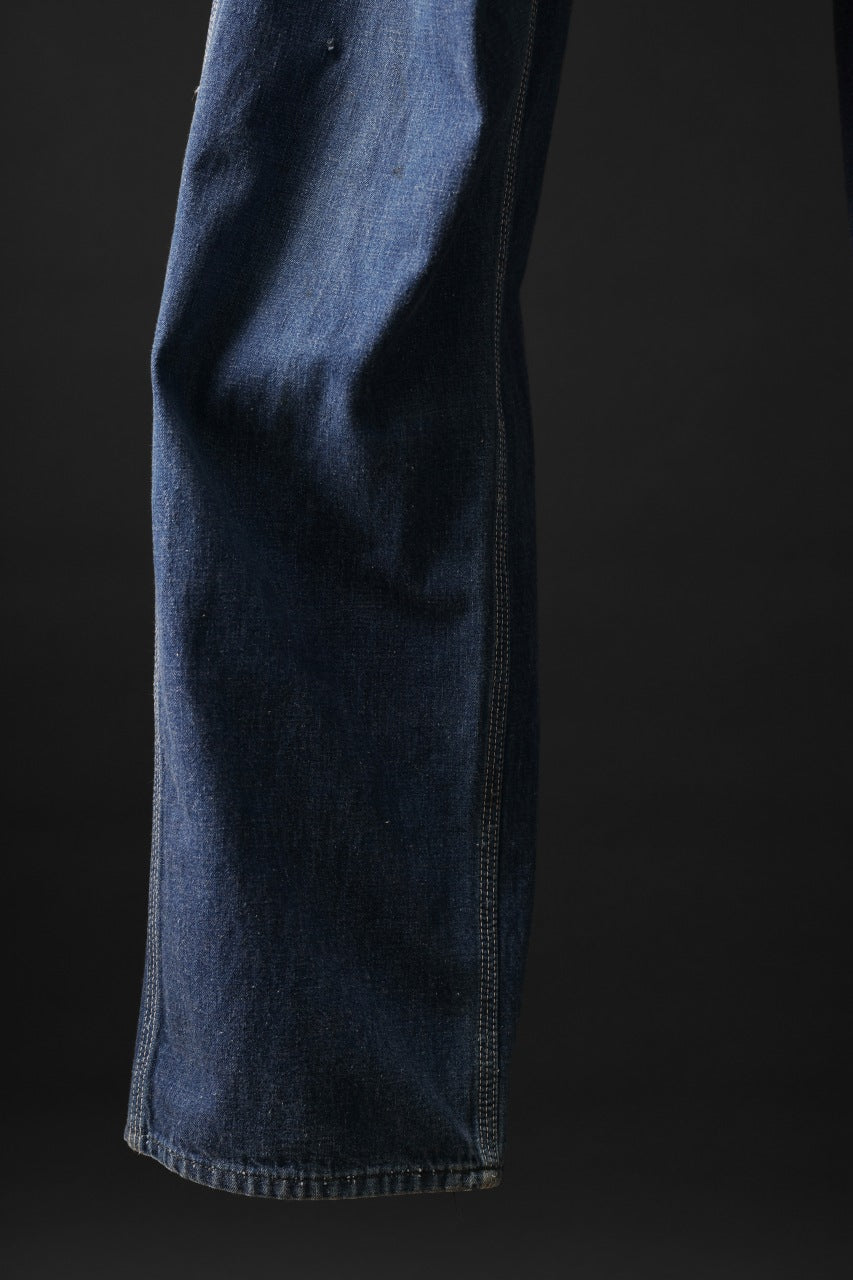 画像をギャラリービューアに読み込む, CHANGES REMAKE PAINTER DENIM PANTS with APRON PARTS (INDIGO #A)