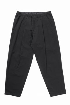 画像をギャラリービューアに読み込む, Y's for men WAIST STRING PANTS / COTTON-LINEN CANVAS (BLACK)