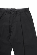 画像をギャラリービューアに読み込む, Y's for men WAIST STRING PANTS / COTTON-LINEN CANVAS (BLACK)
