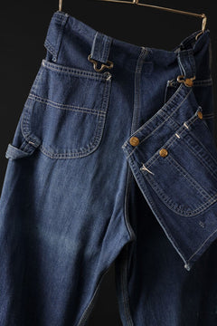 画像をギャラリービューアに読み込む, CHANGES REMAKE PAINTER DENIM PANTS with APRON PARTS (INDIGO #A)