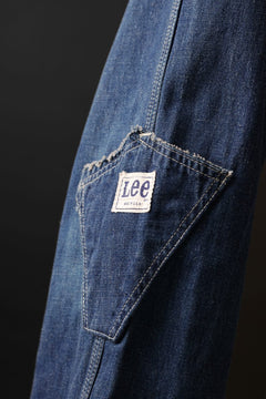 画像をギャラリービューアに読み込む, CHANGES REMAKE PAINTER DENIM PANTS with APRON PARTS (INDIGO #A)