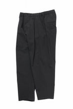 画像をギャラリービューアに読み込む, Y's for men WAIST STRING PANTS / COTTON-LINEN CANVAS (BLACK)