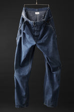 画像をギャラリービューアに読み込む, CHANGES REMAKE PAINTER DENIM PANTS with APRON PARTS (INDIGO #B)