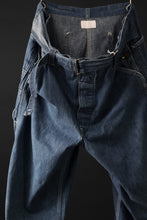 画像をギャラリービューアに読み込む, CHANGES REMAKE PAINTER DENIM PANTS with APRON PARTS (INDIGO #B)