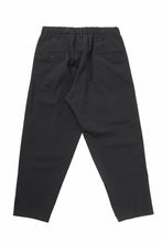 画像をギャラリービューアに読み込む, Y's for men WAIST STRING PANTS / COTTON-LINEN CANVAS (BLACK)