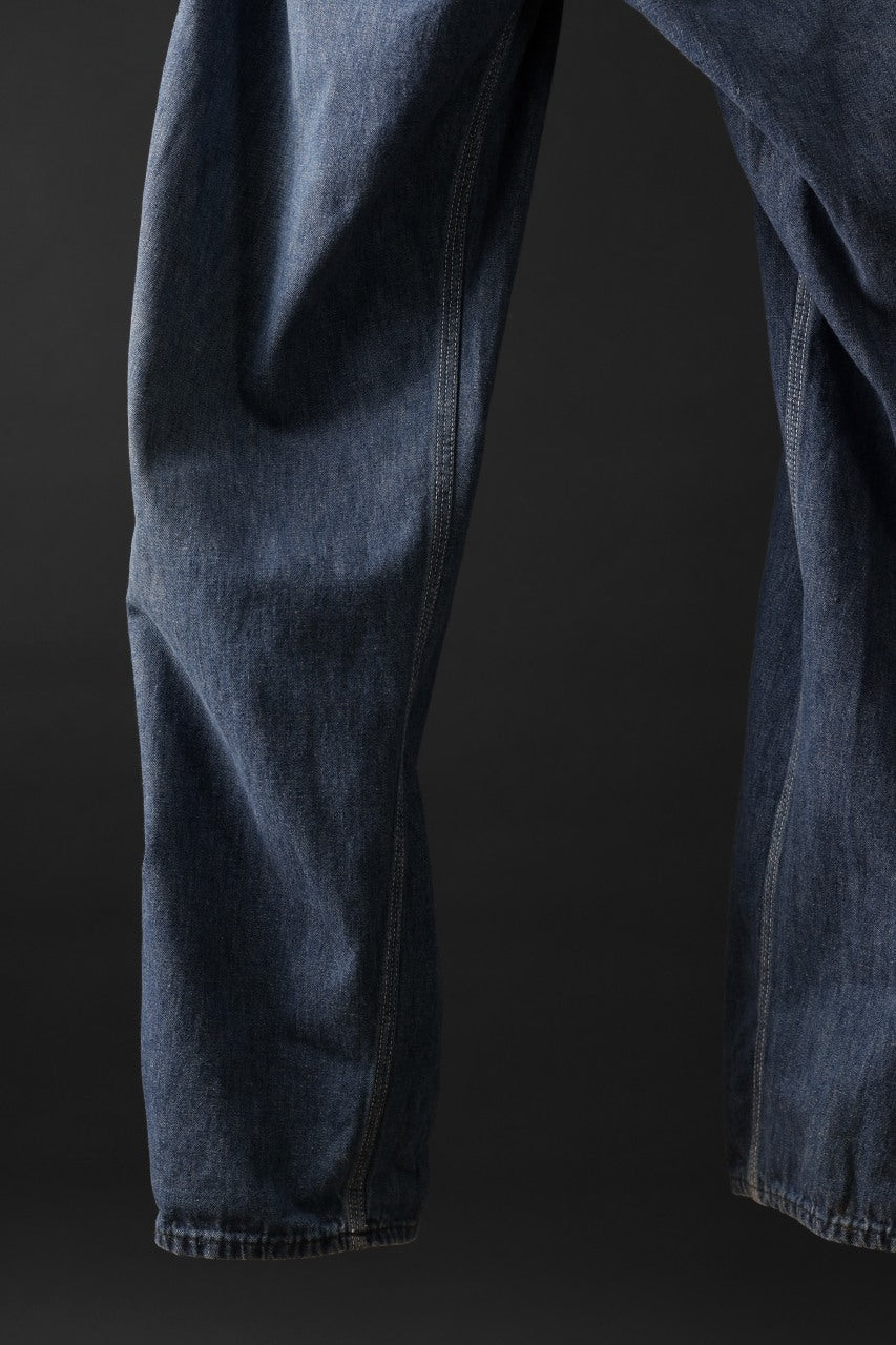 画像をギャラリービューアに読み込む, CHANGES REMAKE PAINTER DENIM PANTS with APRON PARTS (INDIGO #B)