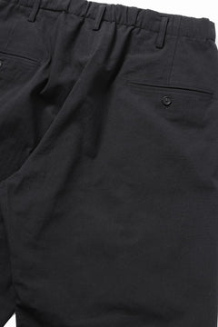 画像をギャラリービューアに読み込む, Y's for men WAIST STRING PANTS / COTTON-LINEN CANVAS (BLACK)