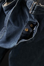画像をギャラリービューアに読み込む, CHANGES REMAKE PAINTER DENIM PANTS with APRON PARTS (INDIGO #B)