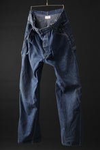 画像をギャラリービューアに読み込む, CHANGES REMAKE PAINTER DENIM PANTS with APRON PARTS (INDIGO #B)