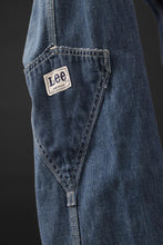 画像をギャラリービューアに読み込む, CHANGES REMAKE PAINTER DENIM PANTS with APRON PARTS (INDIGO #B)