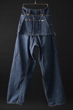 画像をギャラリービューアに読み込む, CHANGES REMAKE PAINTER DENIM PANTS with APRON PARTS (INDIGO #B)