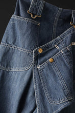 画像をギャラリービューアに読み込む, CHANGES REMAKE PAINTER DENIM PANTS with APRON PARTS (INDIGO #B)