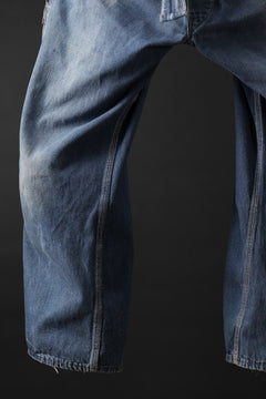 画像をギャラリービューアに読み込む, CHANGES REMAKE PAINTER DENIM PANTS with APRON PARTS (INDIGO #C)