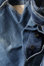 画像をギャラリービューアに読み込む, CHANGES REMAKE PAINTER DENIM PANTS with APRON PARTS (INDIGO #C)