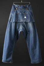 画像をギャラリービューアに読み込む, CHANGES REMAKE PAINTER DENIM PANTS with APRON PARTS (INDIGO #C)