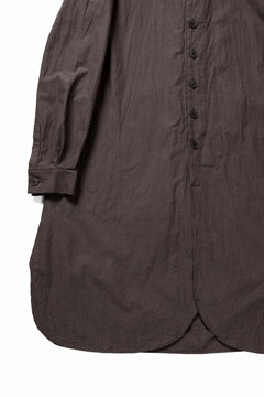 画像をギャラリービューアに読み込む, YUTA MATSUOKA long shirt / cotton ramie chambray  (light brown)