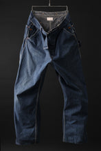 画像をギャラリービューアに読み込む, CHANGES REMAKE PAINTER DENIM PANTS with APRON PARTS (INDIGO #D)
