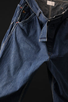画像をギャラリービューアに読み込む, CHANGES REMAKE PAINTER DENIM PANTS with APRON PARTS (INDIGO #D)