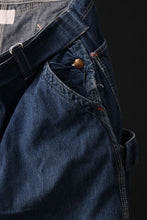 画像をギャラリービューアに読み込む, CHANGES REMAKE PAINTER DENIM PANTS with APRON PARTS (INDIGO #D)