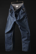 画像をギャラリービューアに読み込む, CHANGES REMAKE PAINTER DENIM PANTS with APRON PARTS (INDIGO #D)