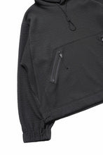 画像をギャラリービューアに読み込む, D-VEC WAFFLE KNIT PARKA (BLACK)