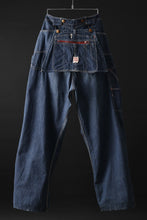 画像をギャラリービューアに読み込む, CHANGES REMAKE PAINTER DENIM PANTS with APRON PARTS (INDIGO #D)