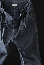 画像をギャラリービューアに読み込む, CHANGES REMAKE PAINTER HICKORY DENIM PANTS with APRON PARTS (INDIGO)