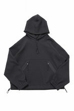 画像をギャラリービューアに読み込む, D-VEC WAFFLE KNIT PARKA (BLACK)