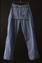 画像をギャラリービューアに読み込む, CHANGES REMAKE PAINTER HICKORY DENIM PANTS with APRON PARTS (INDIGO)