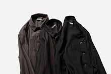 画像をギャラリービューアに読み込む, YUTA MATSUOKA long shirt / cotton ramie chambray  (light brown)