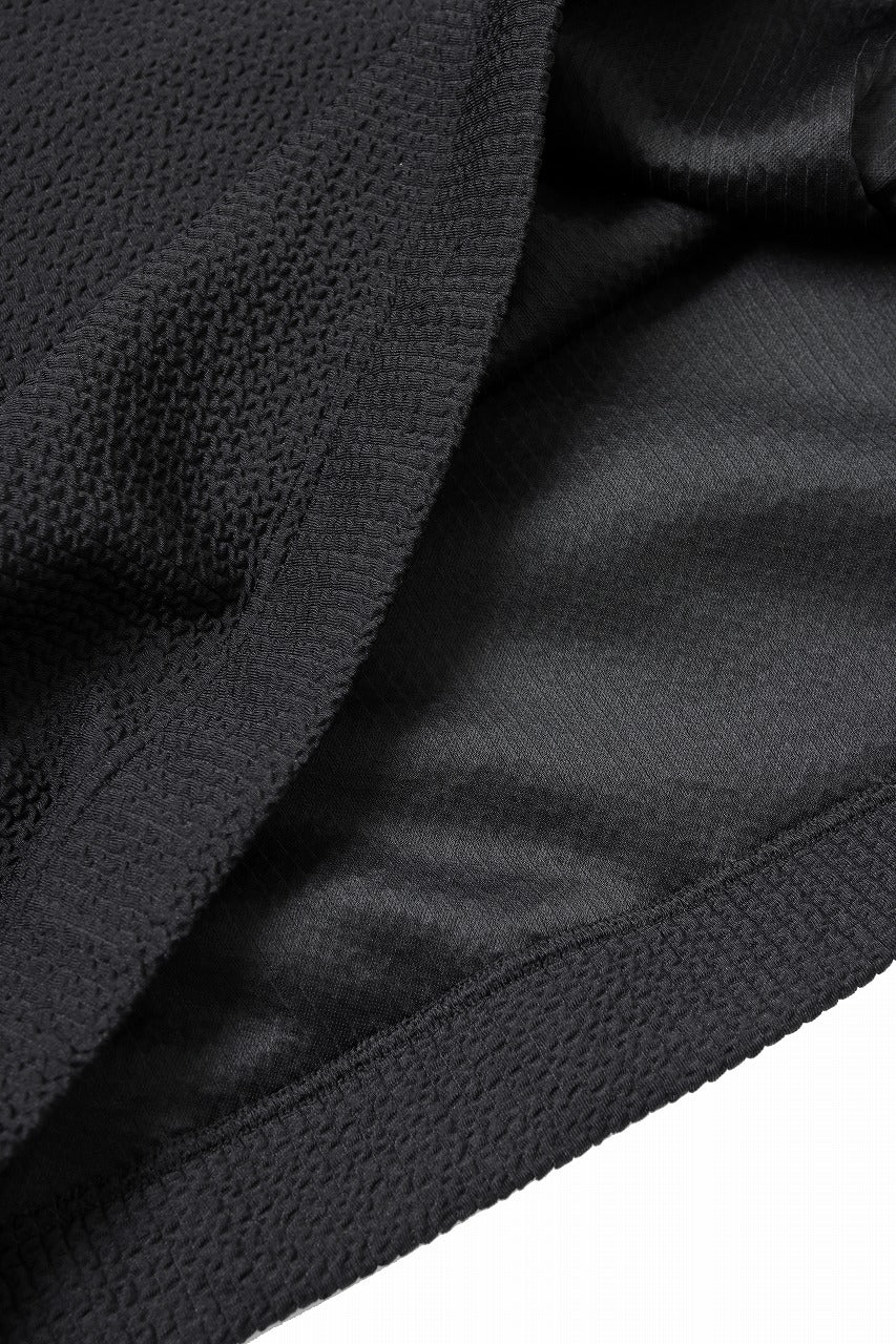 画像をギャラリービューアに読み込む, D-VEC WAFFLE KNIT PARKA (BLACK)