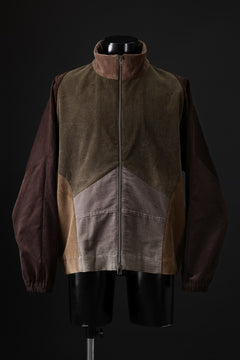画像をギャラリービューアに読み込む, CHANGES REMAKE CORDUROY TRACK JACKET (MULTI #A)
