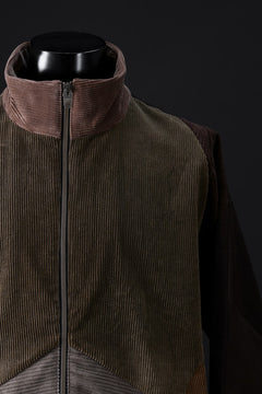 画像をギャラリービューアに読み込む, CHANGES REMAKE CORDUROY TRACK JACKET (MULTI #A)