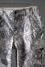 画像をギャラリービューアに読み込む, beauty : beast GRAFFITI CAMO BDU CARGO PANT (G.WHITE)