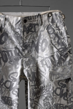 画像をギャラリービューアに読み込む, beauty : beast GRAFFITI CAMO BDU CARGO PANT (G.WHITE)