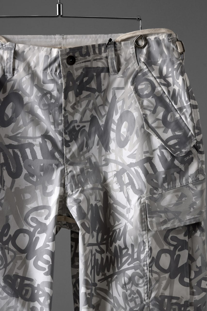 画像をギャラリービューアに読み込む, beauty : beast GRAFFITI CAMO BDU CARGO PANT (G.WHITE)