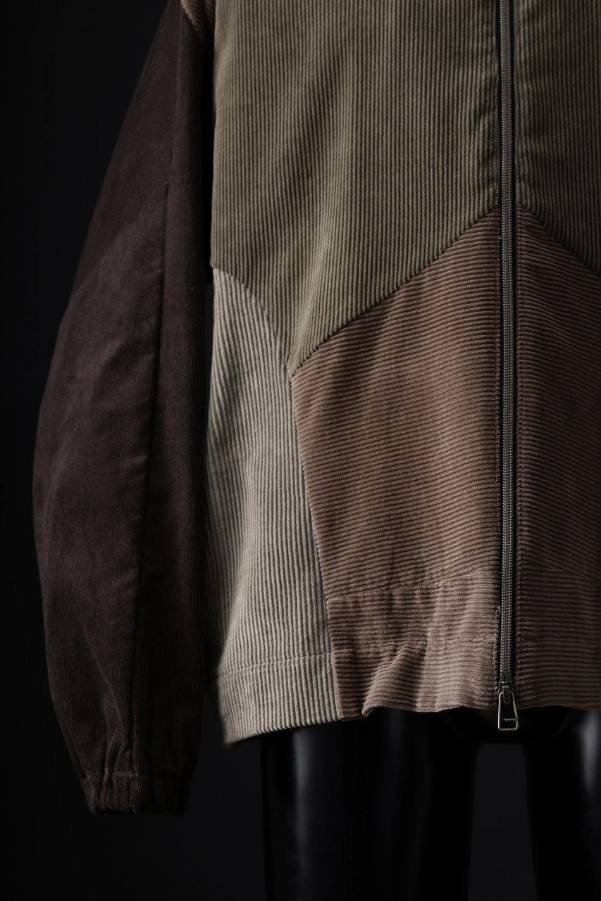 画像をギャラリービューアに読み込む, CHANGES REMAKE CORDUROY TRACK JACKET (MULTI #B)