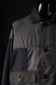 画像をギャラリービューアに読み込む, CHANGES REMAKE WOOL WORKER BLOUSON (MULTI)