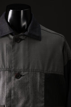 画像をギャラリービューアに読み込む, CHANGES REMAKE WOOL WORKER BLOUSON (MULTI)