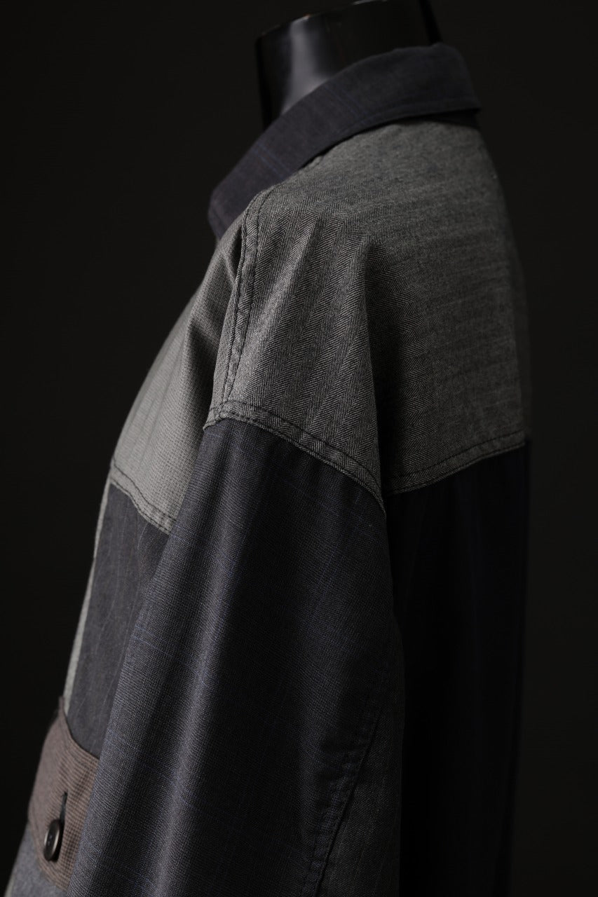 画像をギャラリービューアに読み込む, CHANGES REMAKE WOOL WORKER BLOUSON (MULTI)