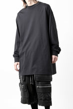 画像をギャラリービューアに読み込む, Y-3 Yohji Yamamoto MOCK NECK L/S TEE / BETTER SCJ (BLACK)