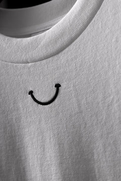 画像をギャラリービューアに読み込む, READYMADE SMILE & LOGO SHORT SLEEVE T-SHIRT (WHITE)
