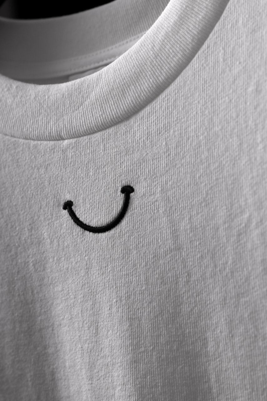 画像をギャラリービューアに読み込む, READYMADE SMILE & LOGO SHORT SLEEVE T-SHIRT (WHITE)