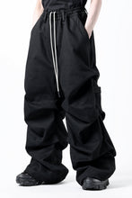 画像をギャラリービューアに読み込む, A.F ARTEFACT EXTREME WIDE BAGGY PANTS / PURE DENIM (BLACK)