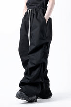 画像をギャラリービューアに読み込む, A.F ARTEFACT EXTREME WIDE BAGGY PANTS / PURE DENIM (BLACK)