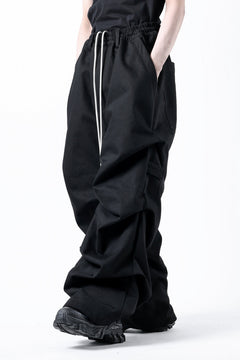 画像をギャラリービューアに読み込む, A.F ARTEFACT EXTREME WIDE BAGGY PANTS / PURE DENIM (BLACK)