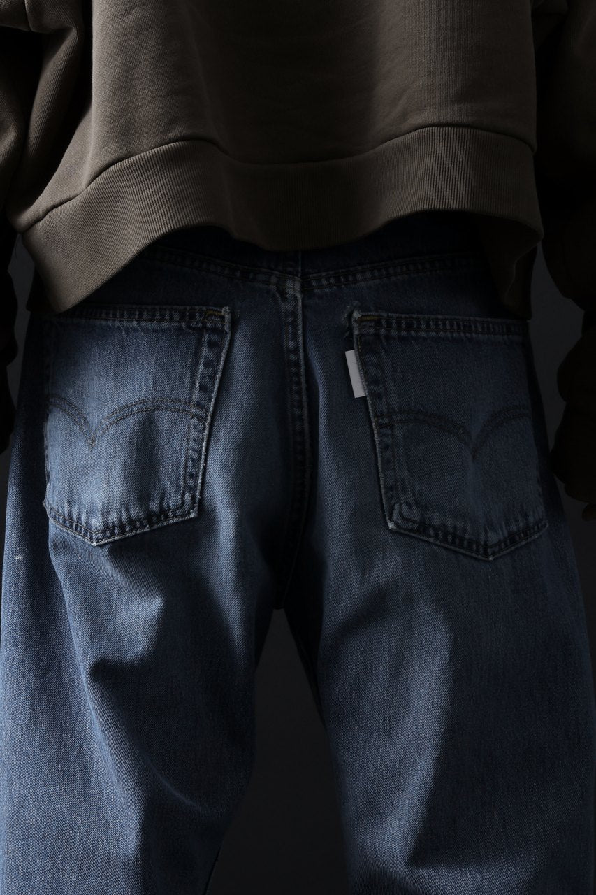 画像をギャラリービューアに読み込む, CHANGES REMAKE DENIM PANTS / VINTAGE LEVI’S JEANS (INDIGO #A)