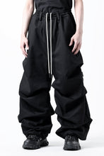 画像をギャラリービューアに読み込む, A.F ARTEFACT EXTREME WIDE BAGGY PANTS / PURE DENIM (BLACK)