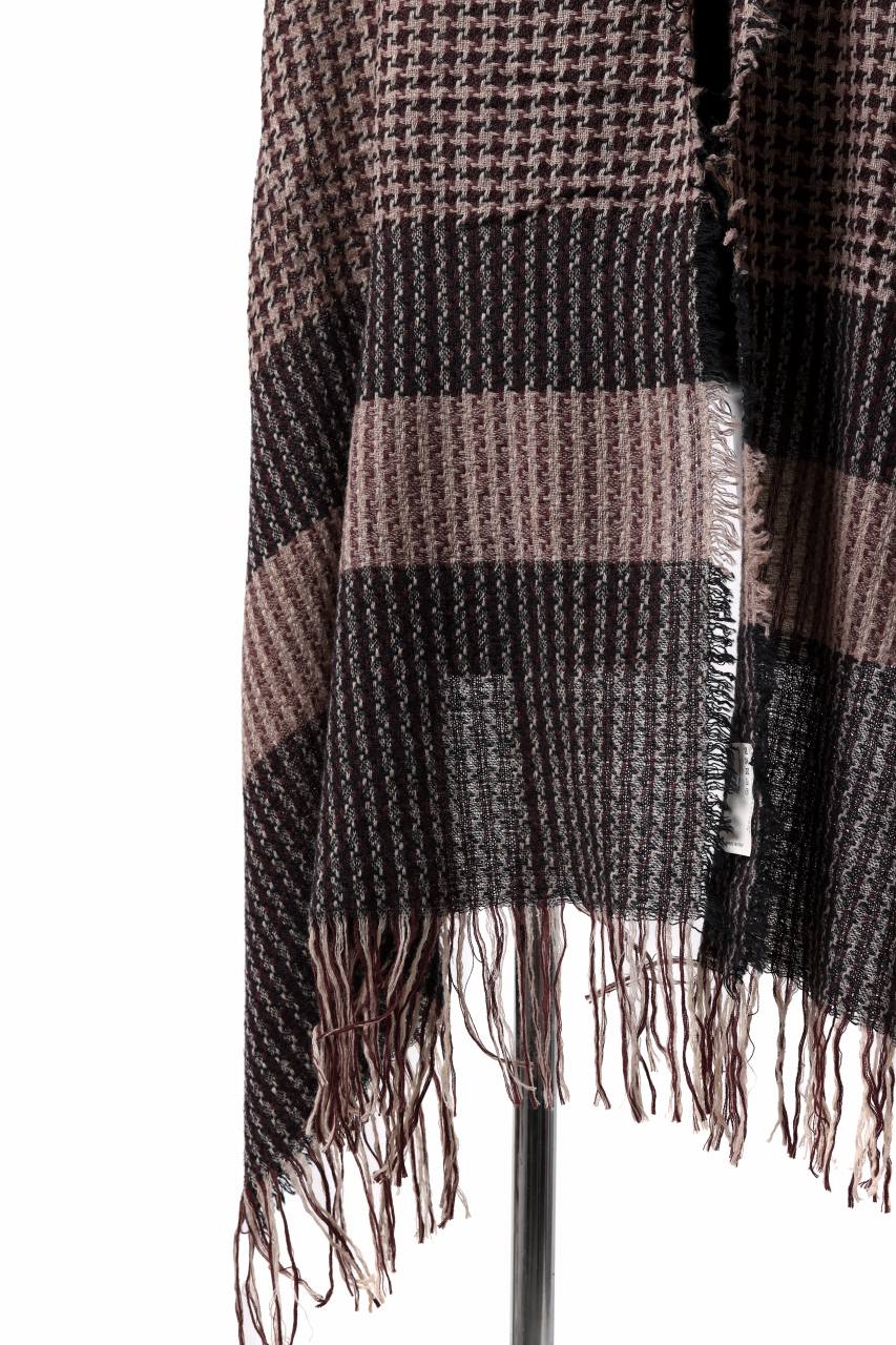 画像をギャラリービューアに読み込む, forme d'expression Poll Scarf (Wine PDP)